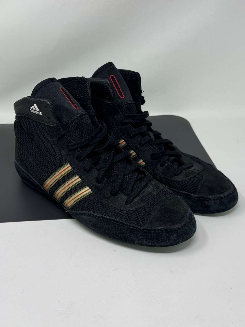 2010 Adidas Combat Speed 3 Rare Wrestling Shoes Size 10